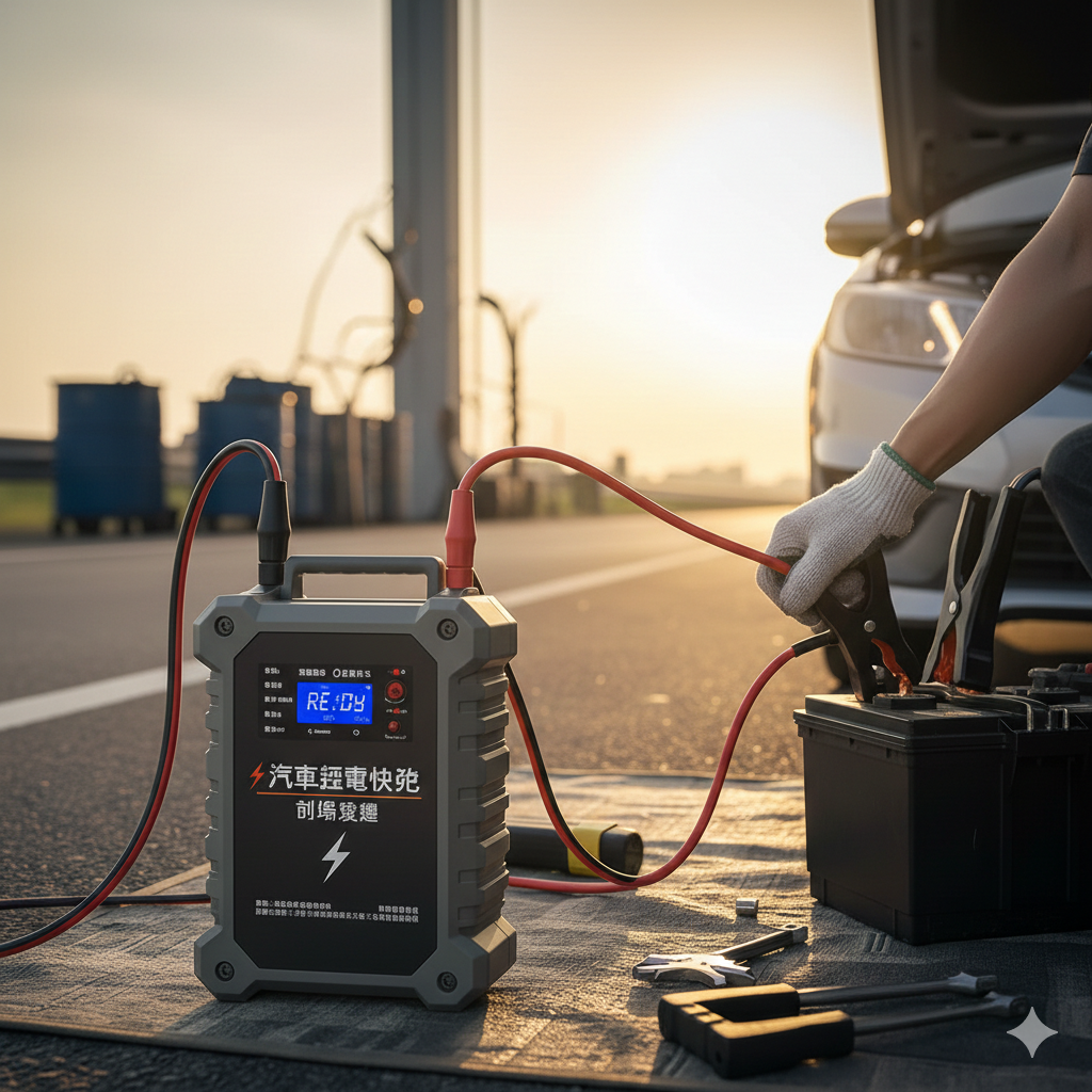 鋰電快啟 到場救援 圖片